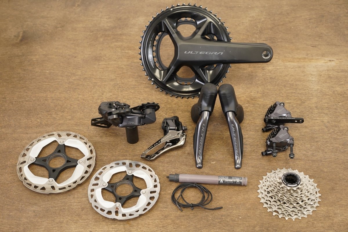 Shimano Ultegra R8170 Di2 12 Speed 4iiii Electronic Hydraulic Disc Brake Full Groupset