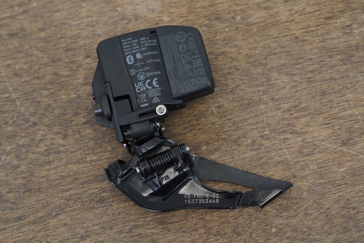 SRAM Force eTap AXS D2 Wireless Electronic Braze-On Front Derailleur + Battery 180g