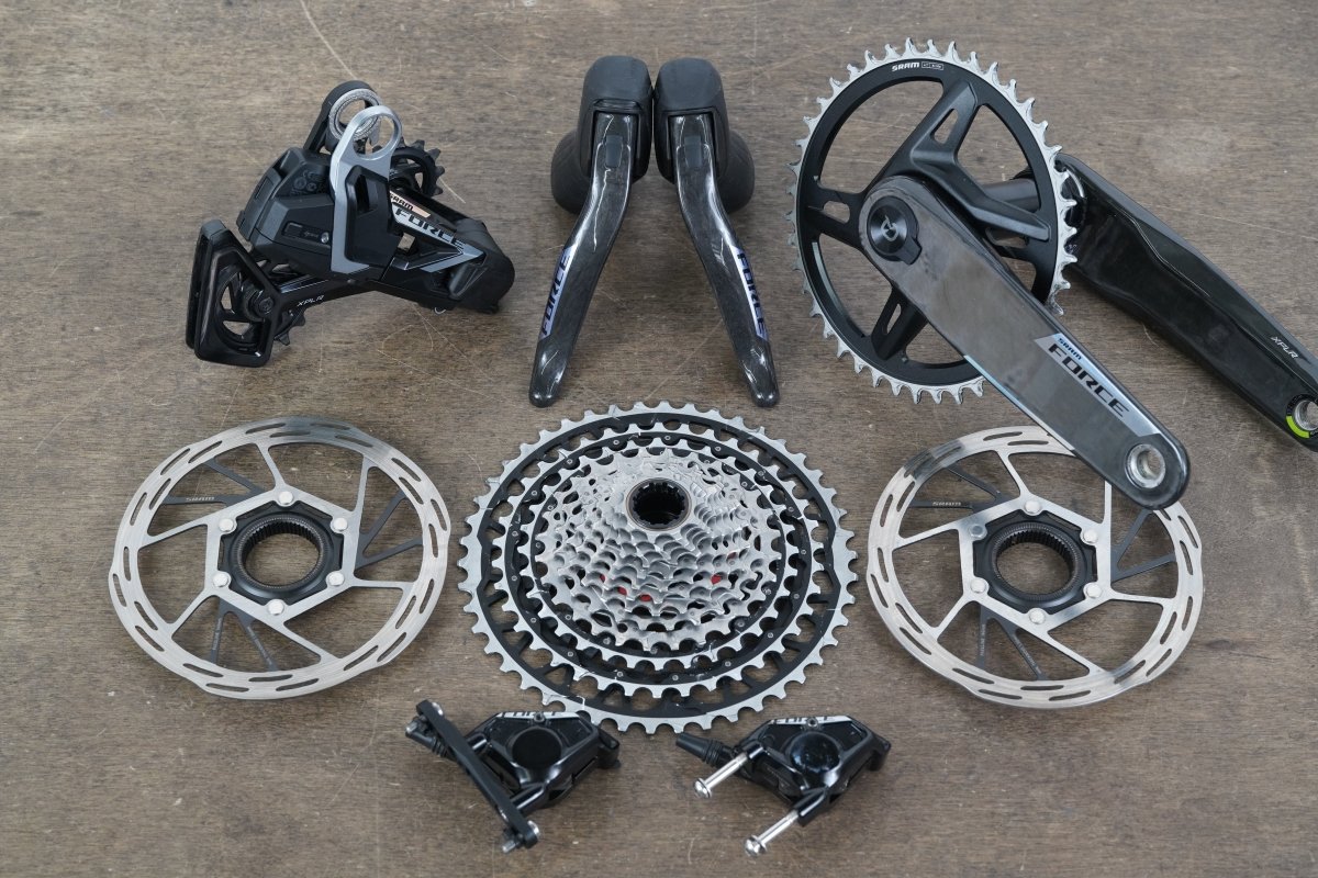 SRAM Force eTap AXS E1 XPLR HRD 1x13 Speed Wireless Hydraulic Disc Full Groupset