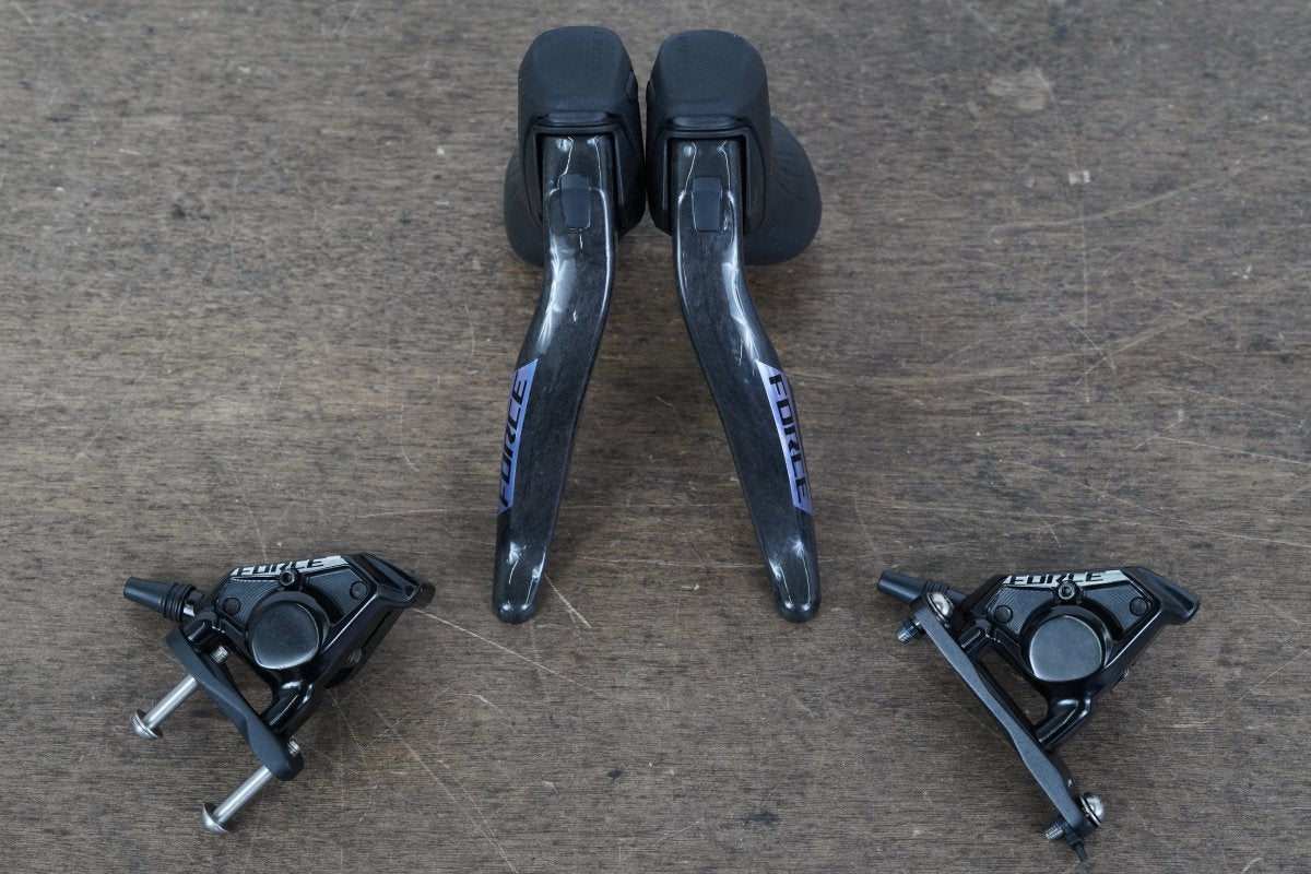 SRAM Force eTap AXS HRD E1 12 Speed Wireless Electronic Disc Shifters + Calipers