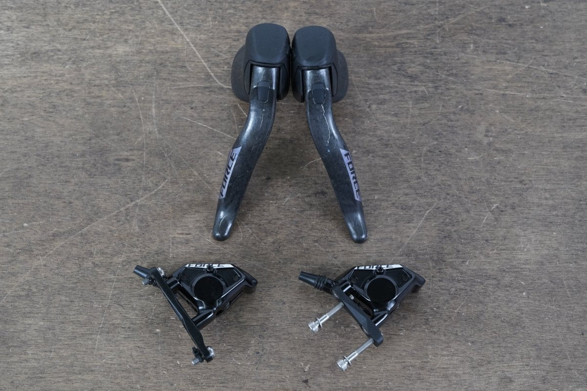 SRAM Force eTap AXS HRD E1 12 Speed Wireless Electronic Disc Shifters + Calipers