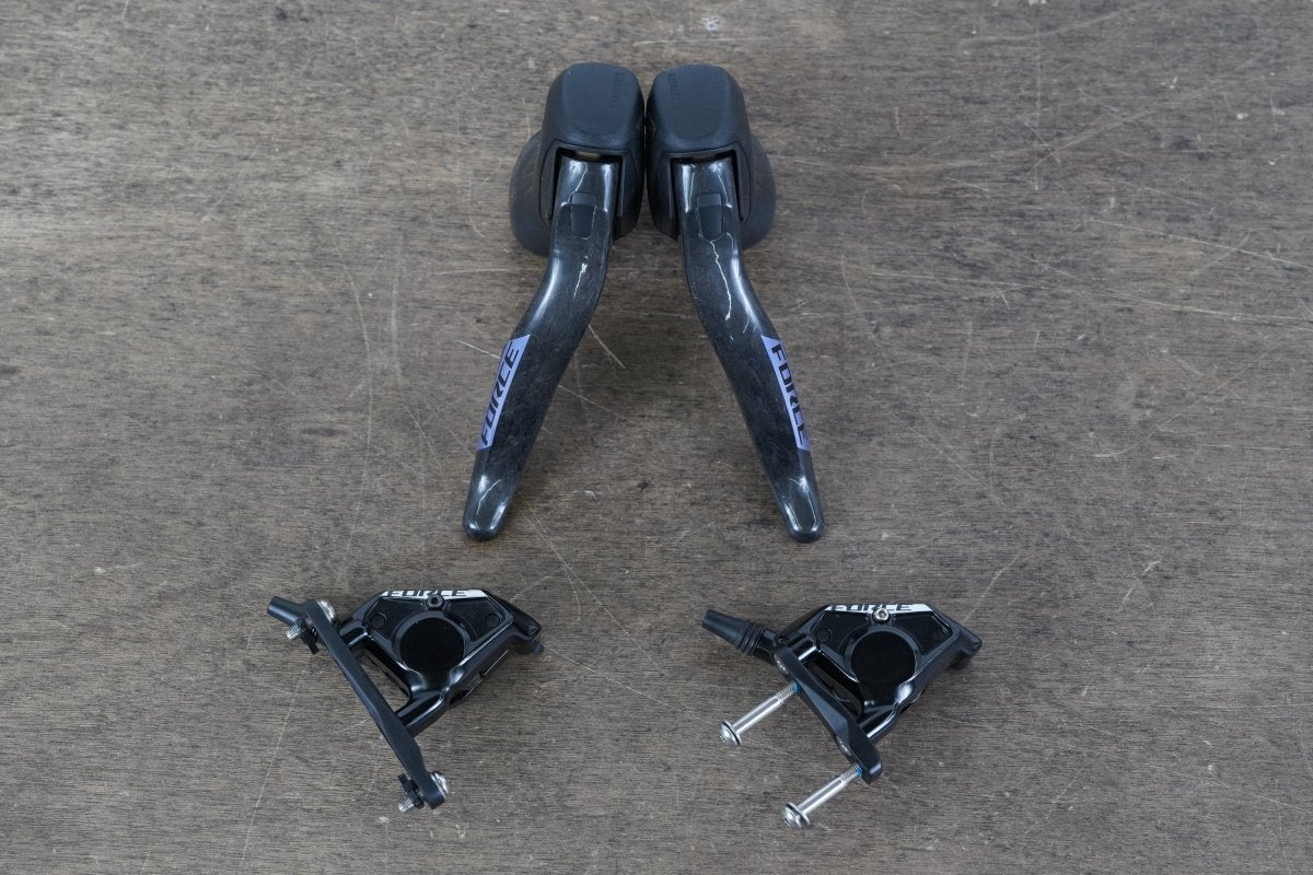 SRAM Force eTap AXS HRD E1 12 Speed Wireless Electronic Disc Shifters + Calipers
