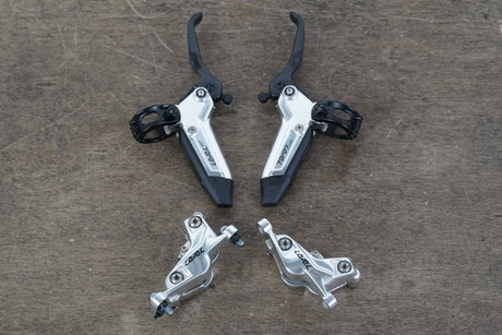 SRAM Level Ultimate Stealth 4-Piston Disc Brake Calipers + Levers MTB
