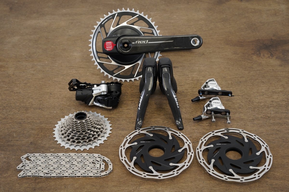 SRAM Red AXS E1 HRD 1x 12 Speed Quarq Wireless Electronic Hydraulic Disc Groupset