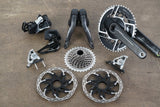 SRAM Red AXS E1 HRD 2x12 Speed Quarq Wireless Hydraulic Full Disc Full Groupset