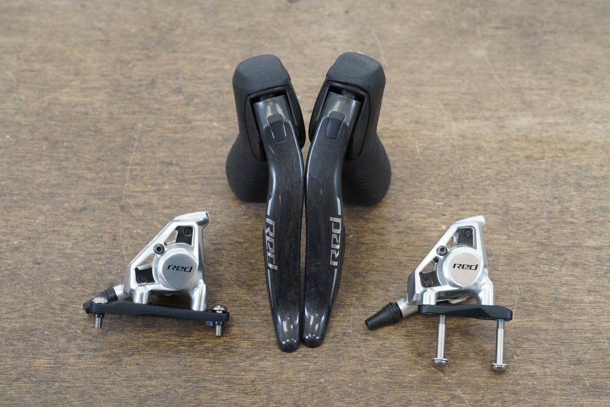 SRAM Red eTap AXS HRD E1 12 Speed Wireless Disc Brake Shifters + Calipers