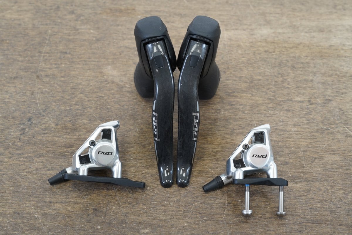 SRAM Red eTap AXS HRD E1 12 Speed Wireless Disc Brake Shifters + Calipers