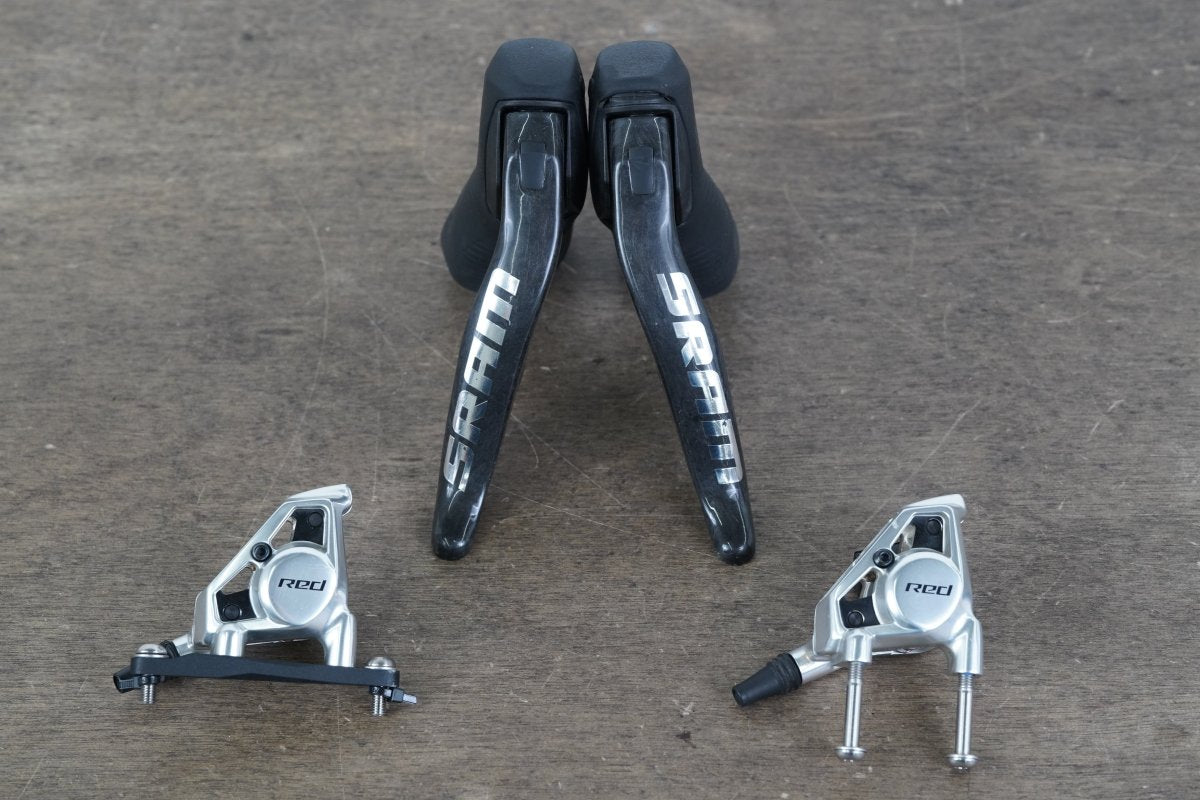 SRAM Red eTap AXS HRD E1 Team 12 Speed Wireless Disc Brake Shifters + Calipers