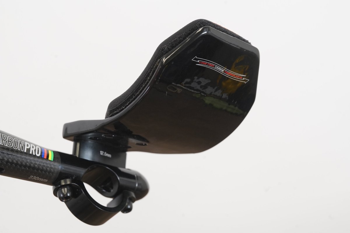 Vision Carbon Pro Carbon Extensions TT Triathlon Handlebar + Pads