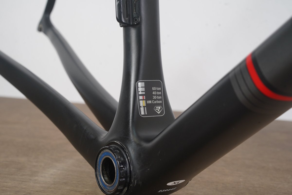 XL Ridley Helium Carbon Rim Brake Road Frameset
