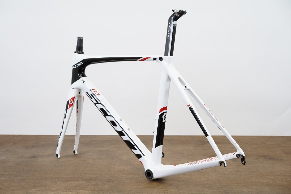 XL Scott Foil 10 Carbon Aero Rim Brake Road Frameset