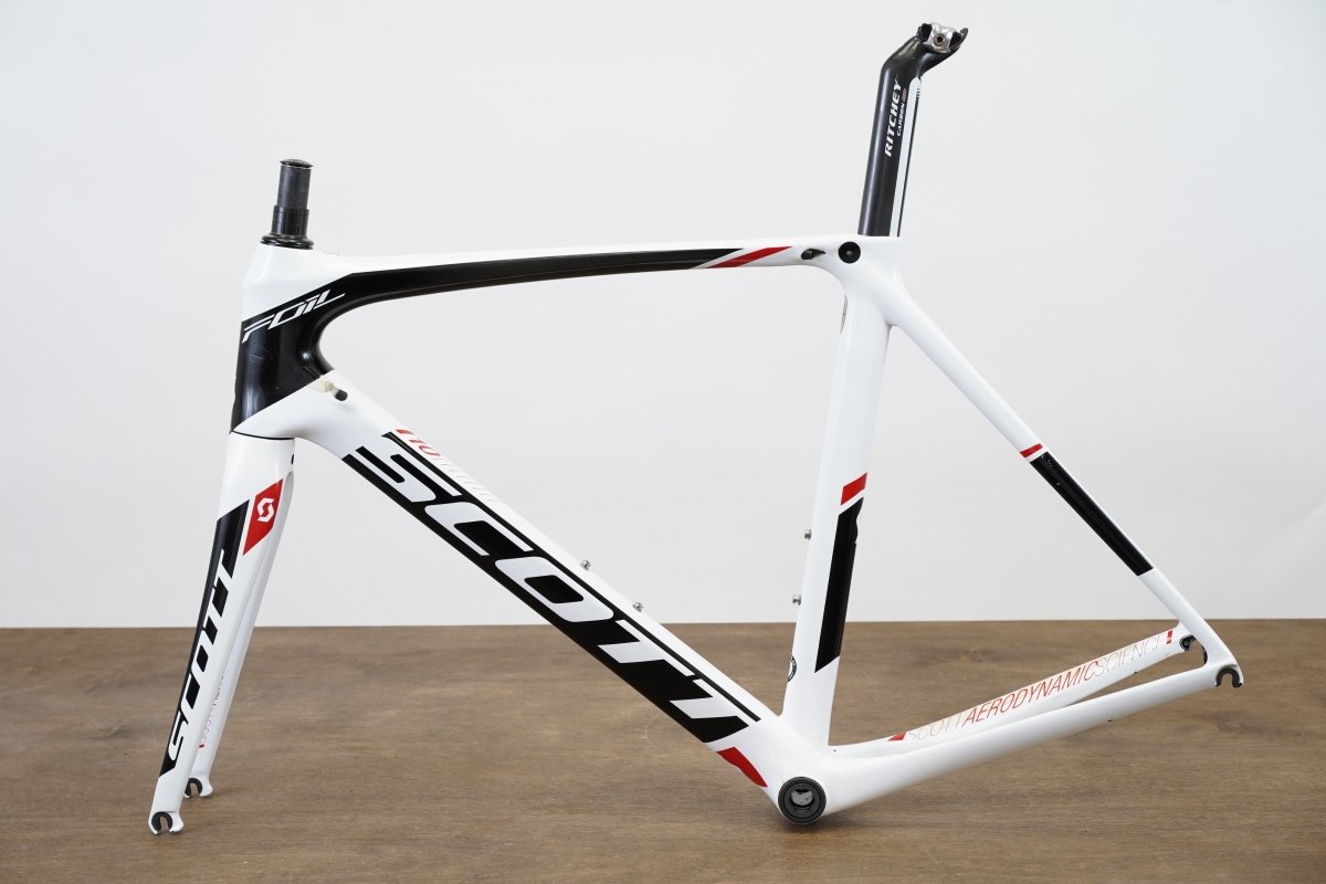 XL Scott Foil 10 Carbon Aero Rim Brake Road Frameset
