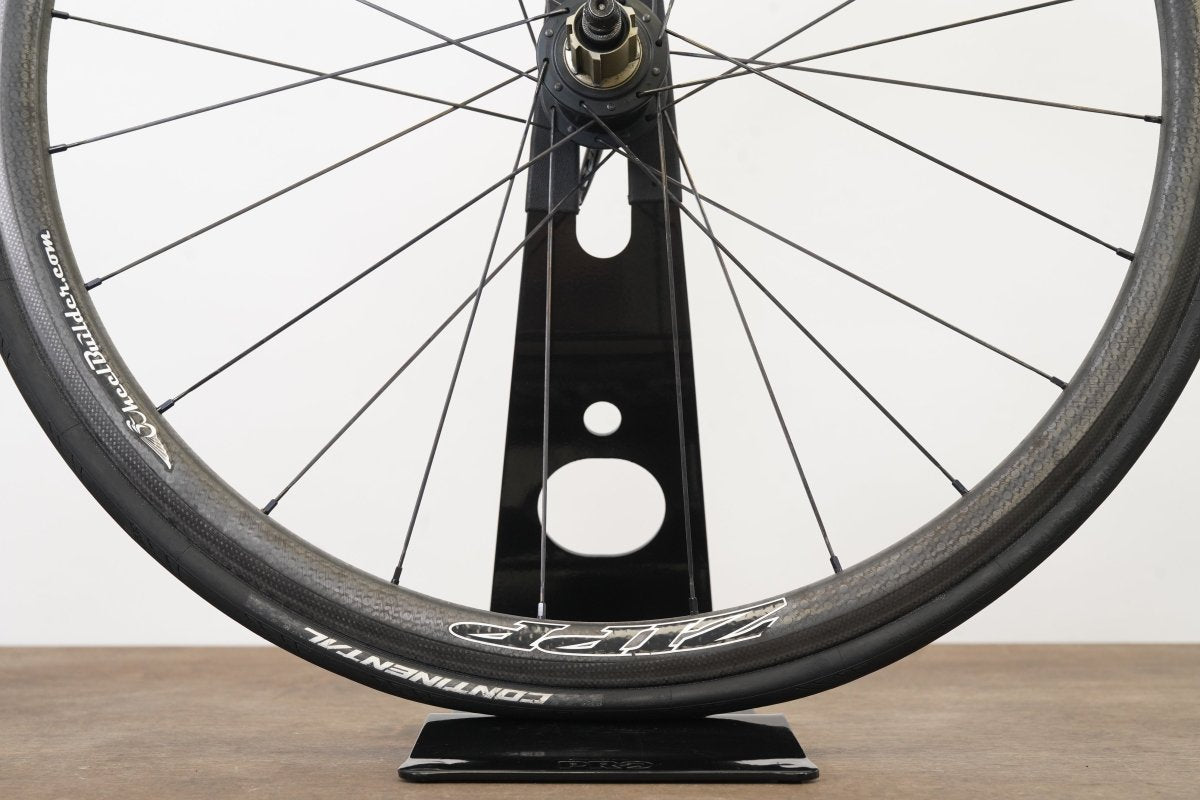 Zipp 202 Firecrest Powertap Carbon Clincher Rim Brake Wheelset Campagnolo 10 Speed