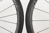 Zipp 202 Firecrest Powertap Carbon Clincher Rim Brake Wheelset Campagnolo 10 Speed