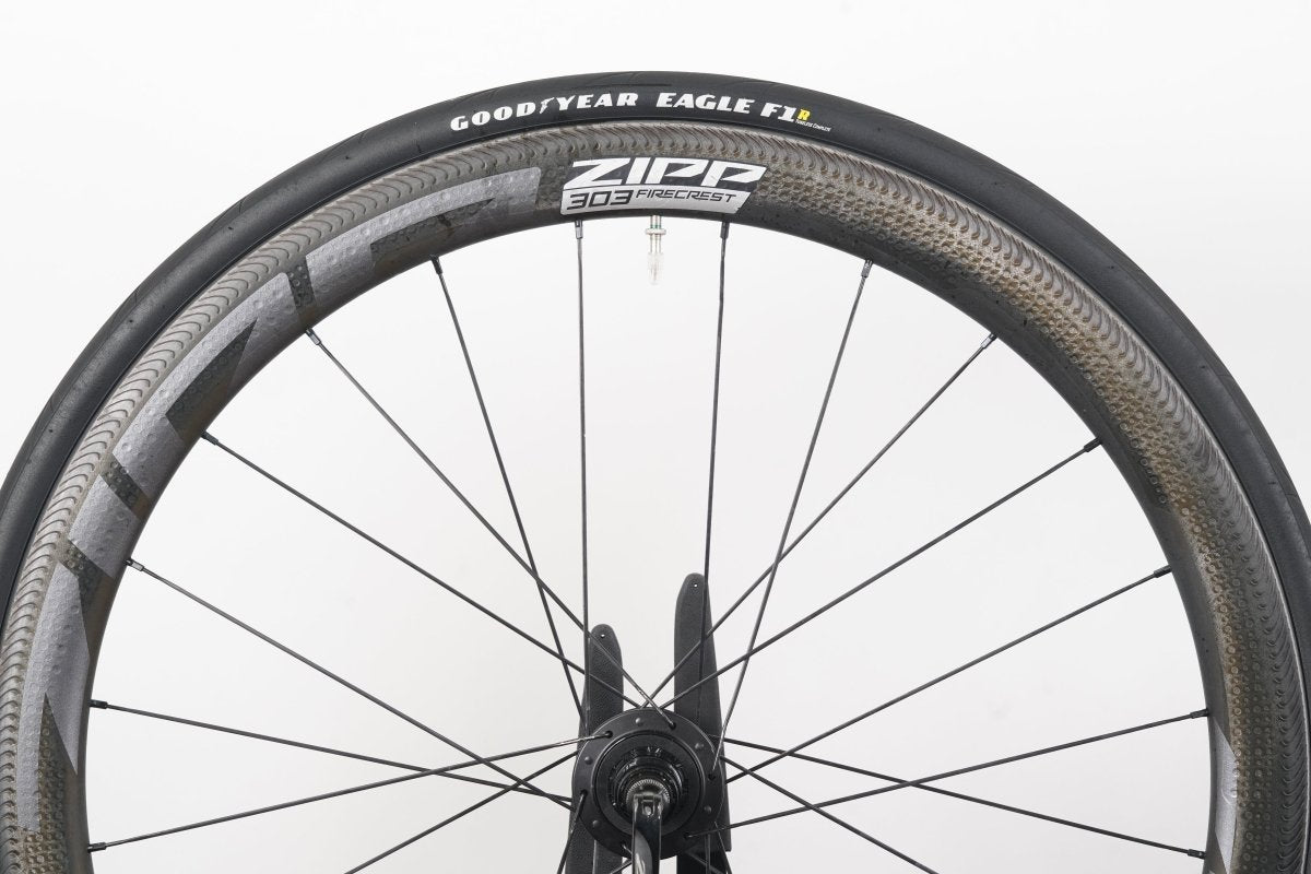 Zipp 303 Firecrest ZR1 Carbon Tubeless Clincher Rim Brake Wheelset XDR 12 Speed