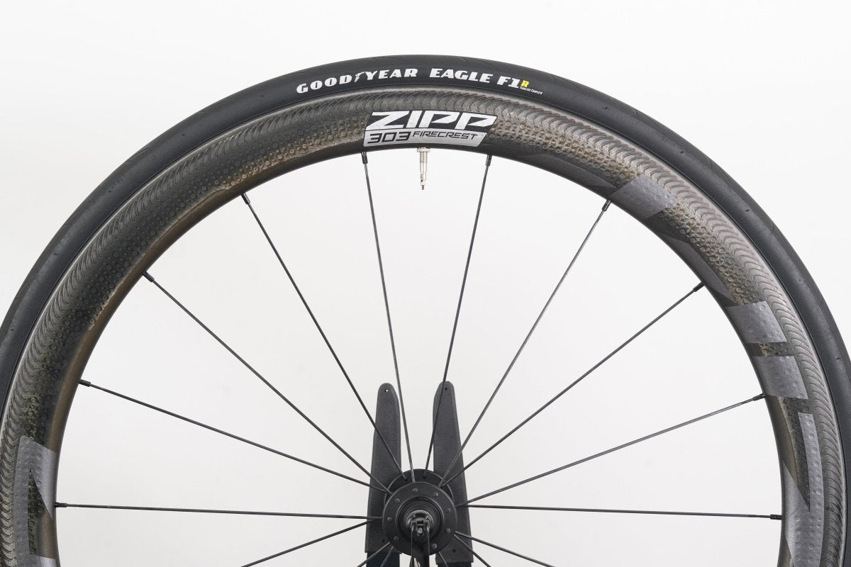 Zipp 303 Firecrest ZR1 Carbon Tubeless Clincher Rim Brake Wheelset XDR 12 Speed