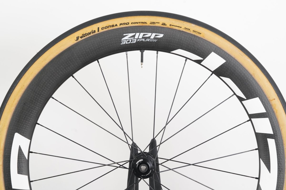 Zipp 303 XPLR SW ZR1 Carbon Tubeless Disc Brake Wheelset SRAM XDR 12 Speed