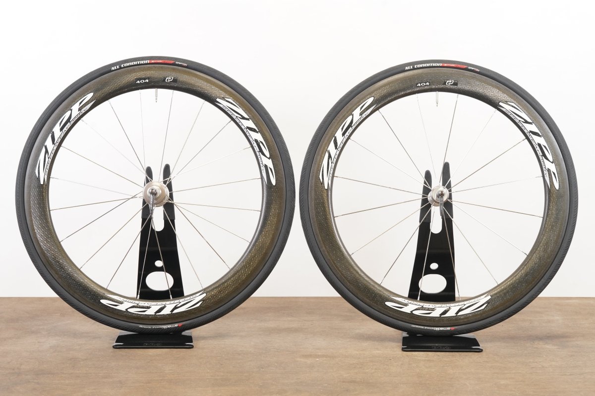 Zipp 404 88/188 Carbon Clincher Rim Brake Wheelset 10 Speed
