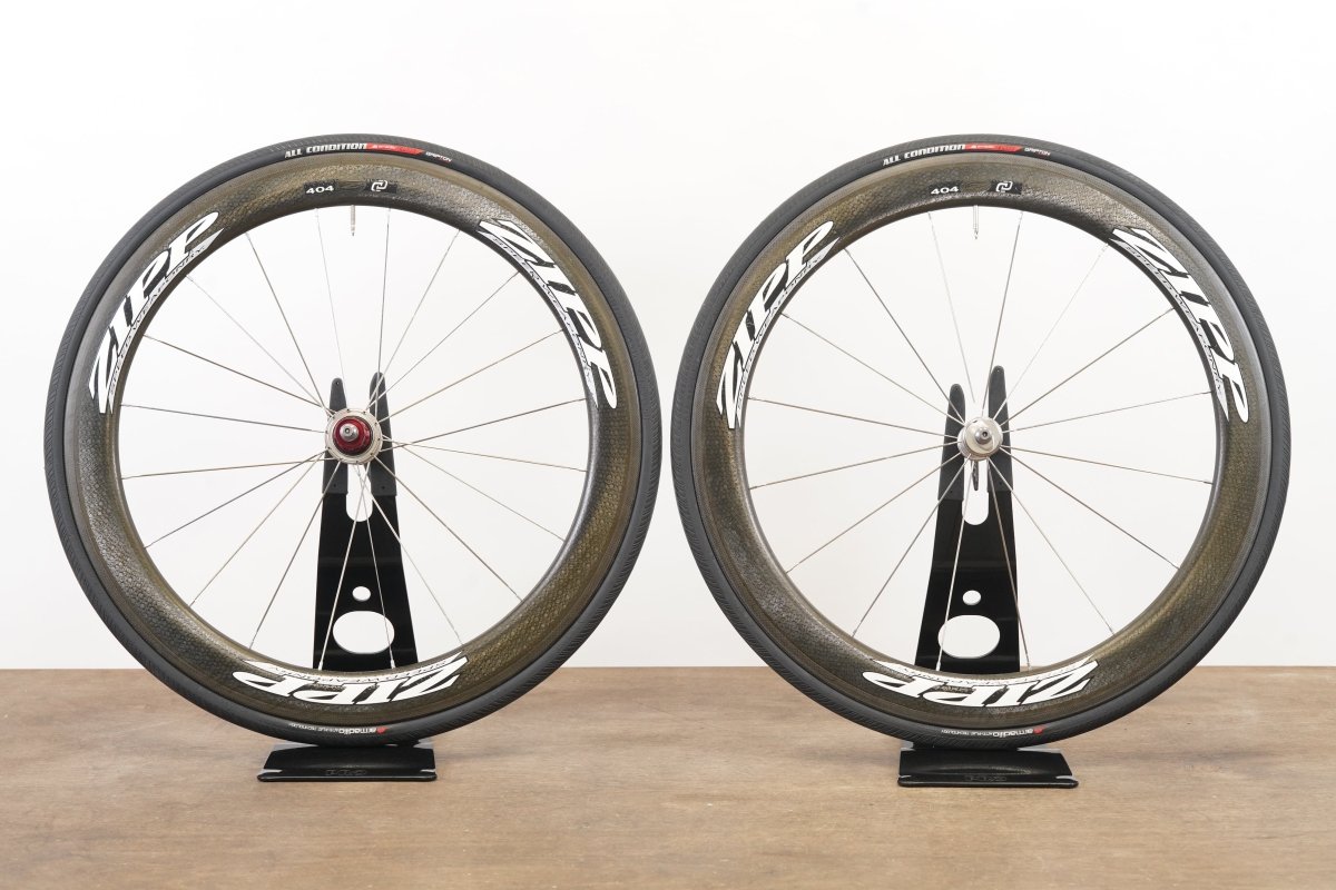 Zipp 404 88/188 Carbon Clincher Rim Brake Wheelset 10 Speed