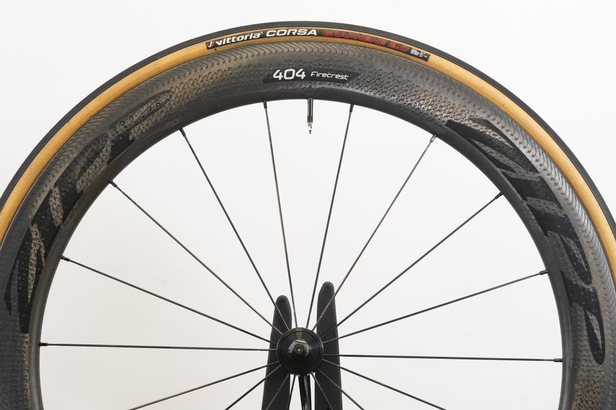 Zipp 404 Firecrest 77/177 Wavy Carbon Clincher Rim Brake Wheelset 11 Speed