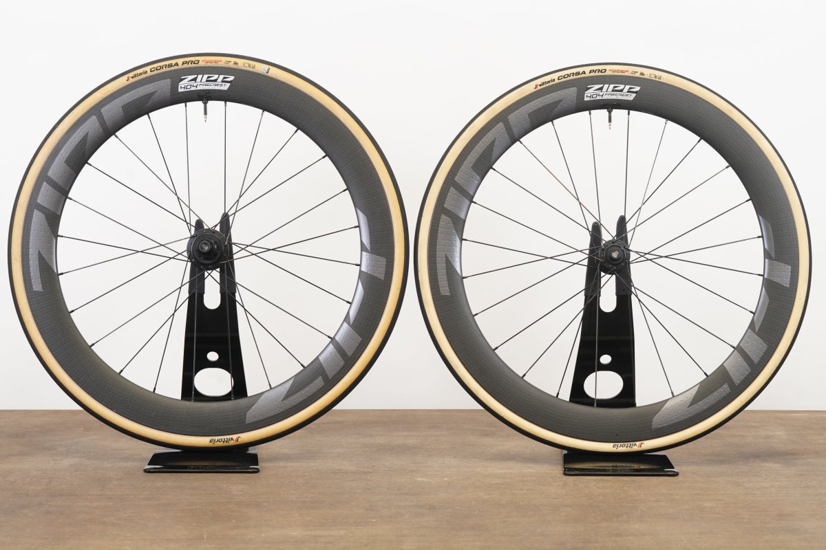 Zipp 404 Firecrest ZR1 Carbon Tubeless Disc Brake Wheelset SRAM XDR 12 Speed