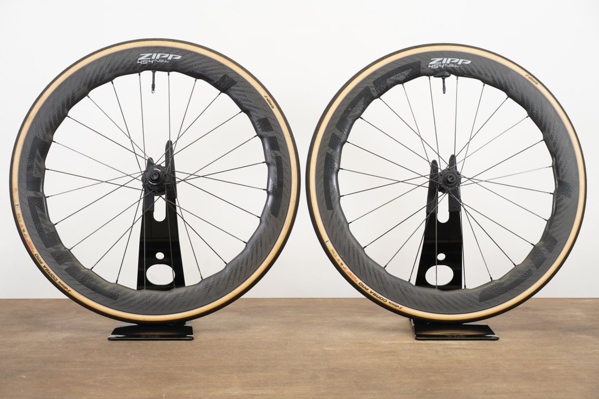 Zipp 454 NSW ZR1 Carbon Tubeless Clincher Disc Brake Wheelset 11