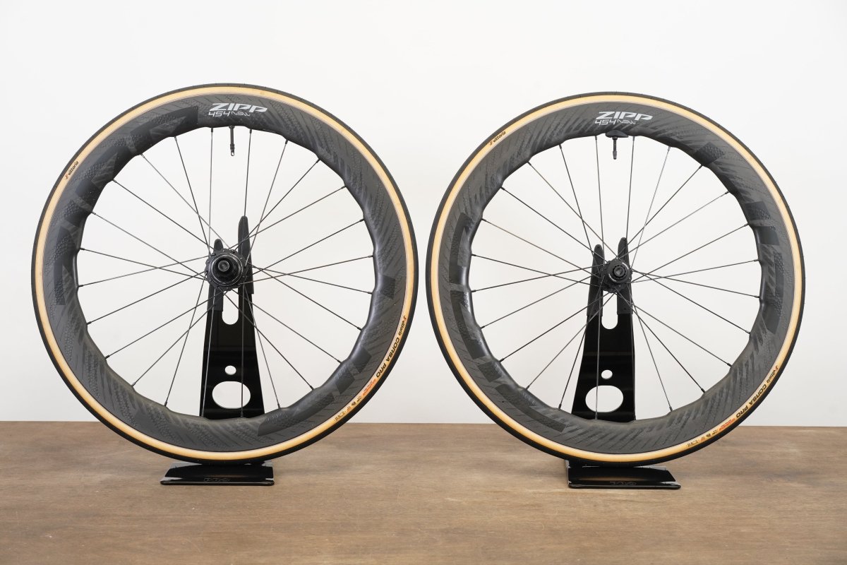 Zipp 454 NSW ZR1 Carbon Tubeless Clincher Disc Brake Wheelset 11