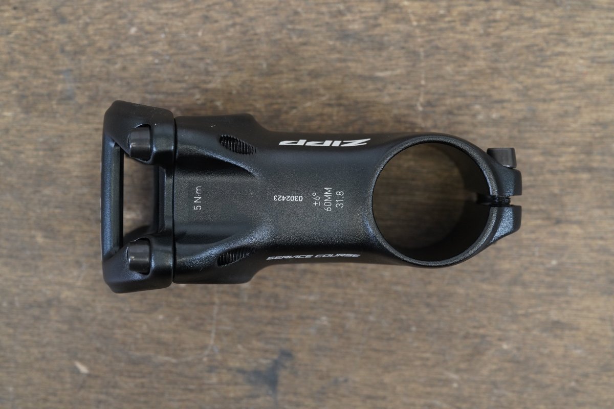 Zipp Service Course 60mm ±6 Degree Alloy Road Stem 126g 1 1/8" 31.8mm