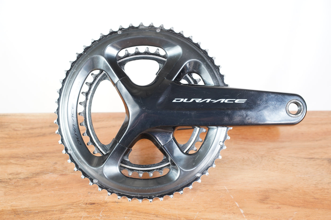 175mm 53/39T Shimano Dura Ace FC-R9100 11 Speed Crankset 629g 9100