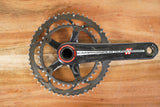 175mm 53/39T Campagnolo Super Record Titanium 11 Speed Carbon Crankset 595g