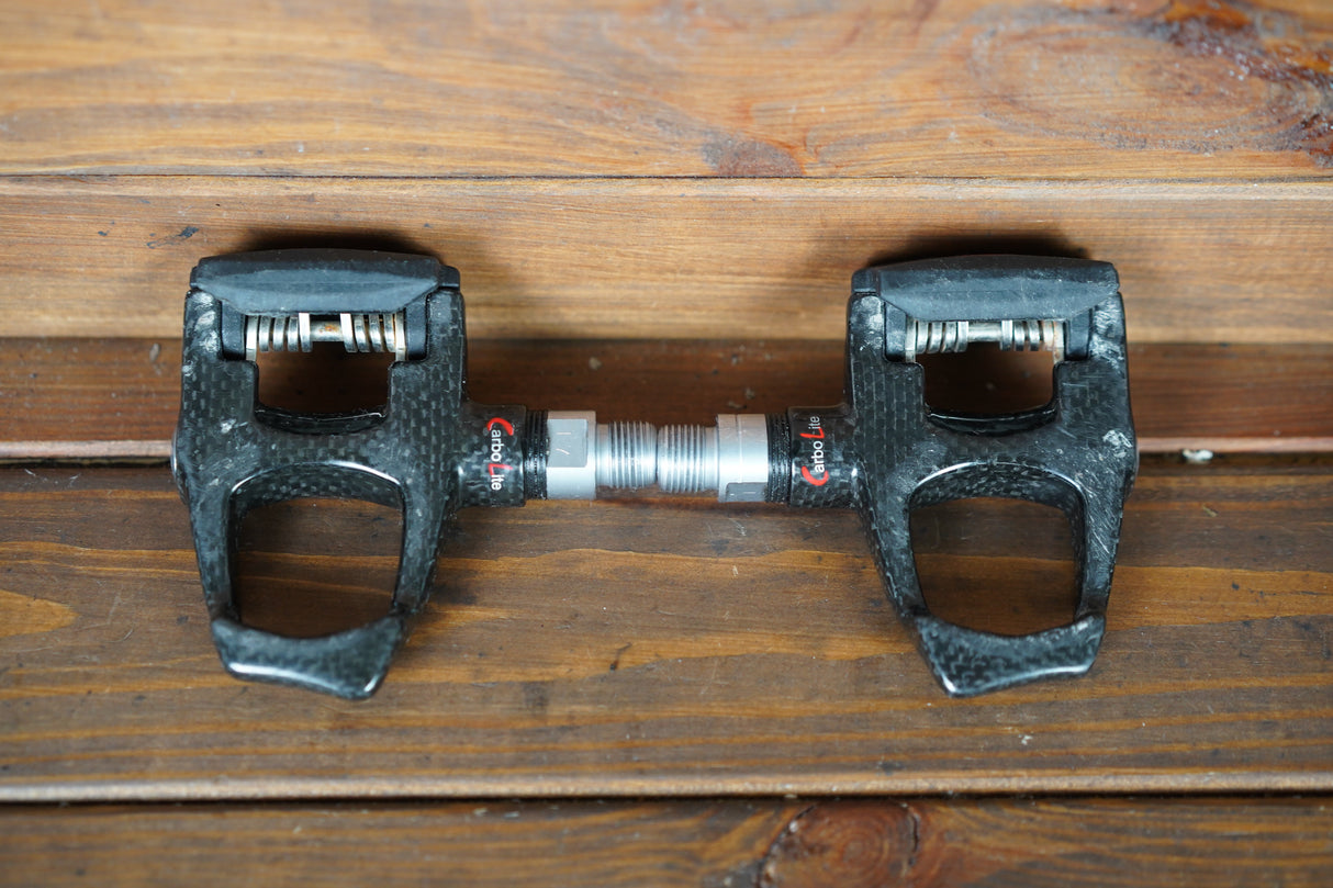 BikeHard CarboLite Carbon Magnesium Clipless Road Pedals 313g