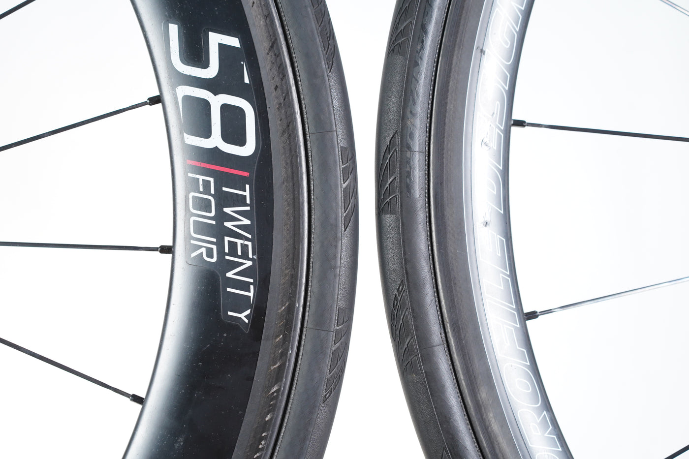 Profile Design 38/58 Twenty Four Carbon Clincher Rim Brake Wheelset Shimano/SRAM 11