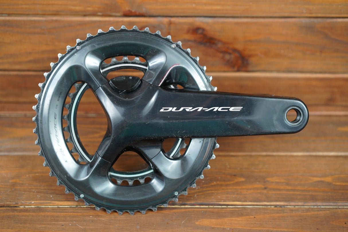 172.5mm 50/34T Shimano Dura Ace FC-9100P Dual Sided Power Meter Crankset