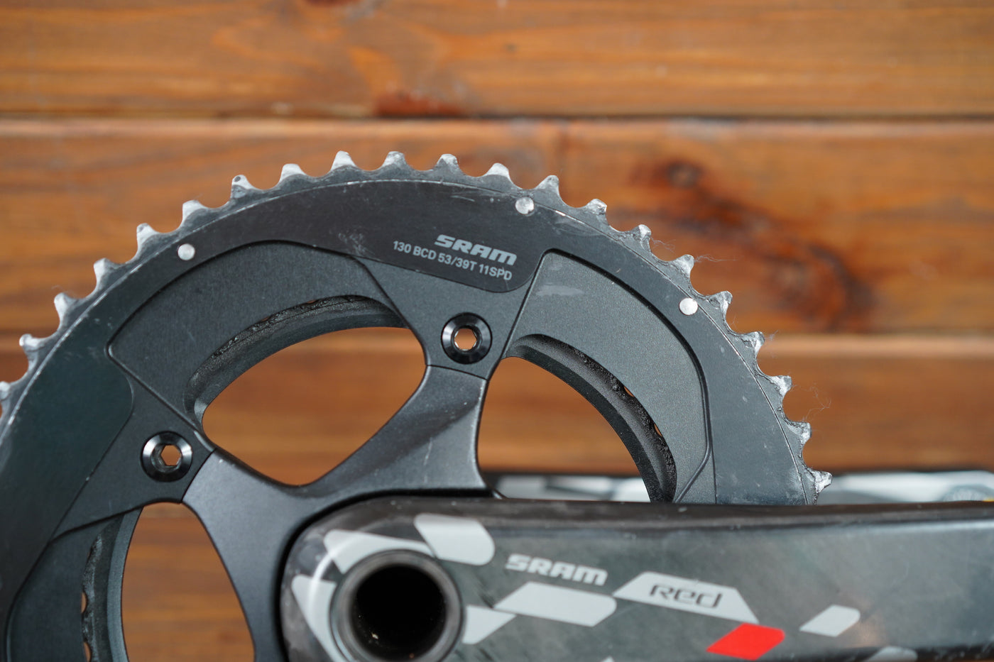 175mm 53/39T GXP SRAM Red Carbon Crankset 11 Speed