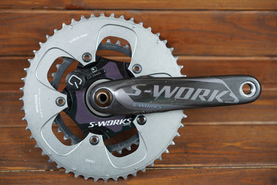 175mm 52/36T BB30 Specialized S-WORKS Quarq Carbon Power Meter Crankset