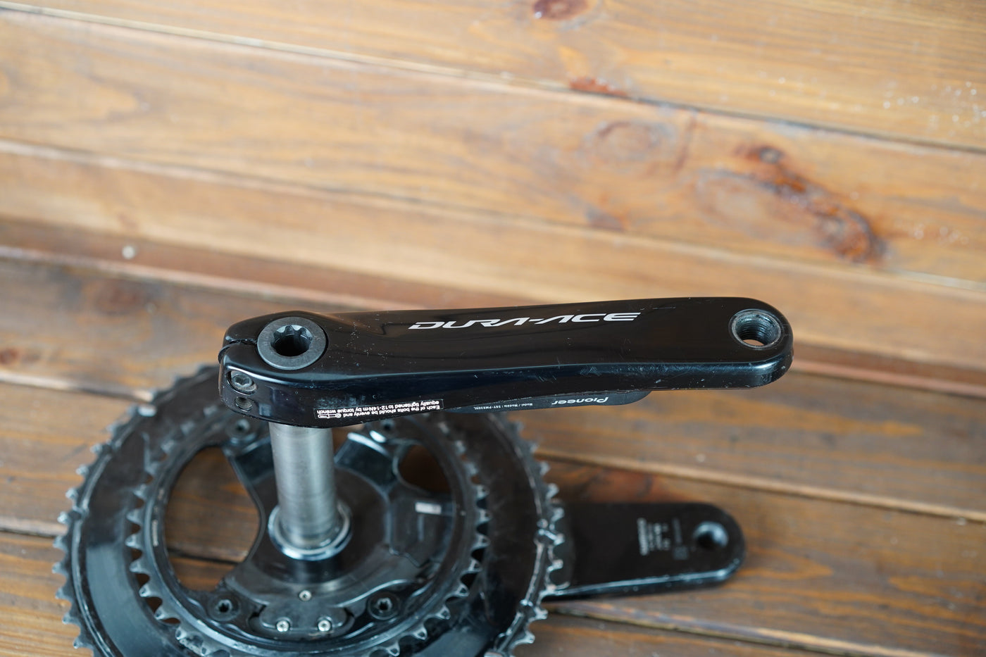 170mm 52/36T Shimano Dura-Ace FC-R9100 Pioneer Dual Sided Power